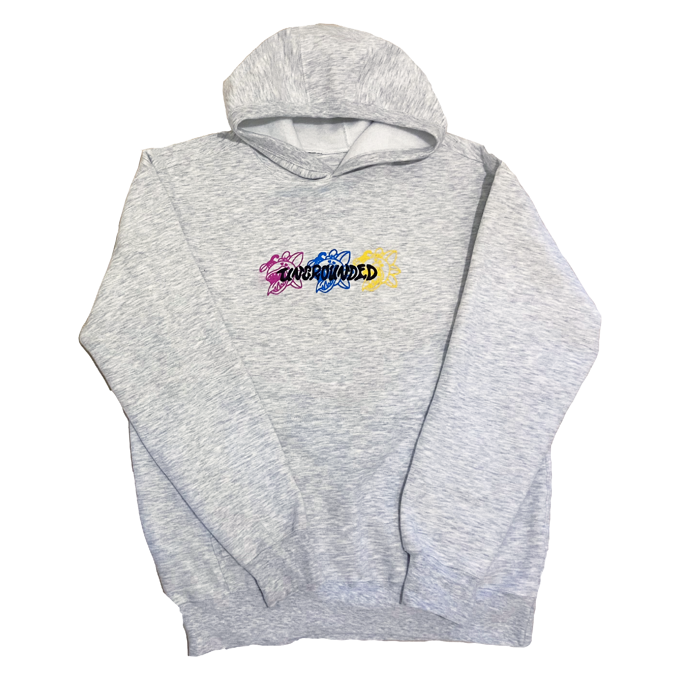 Ungrounded Grow Crazy Hoodie (Ash White)