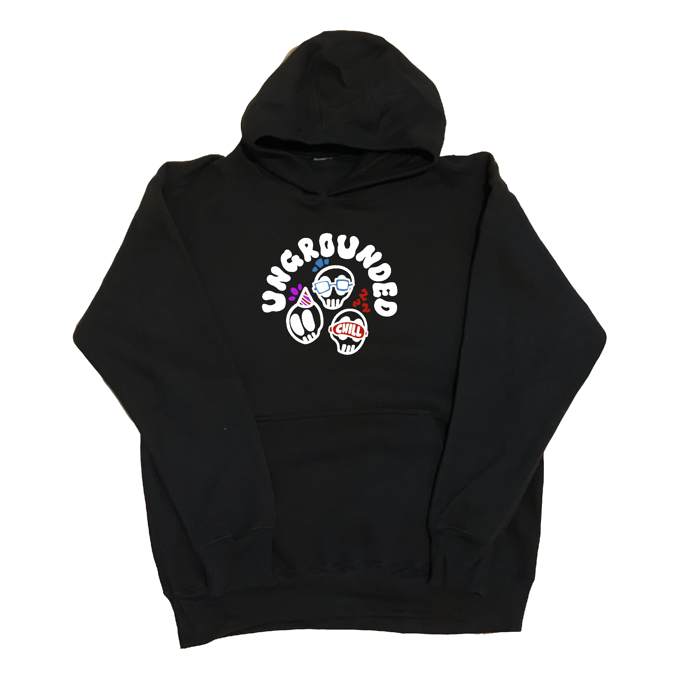 Ungrounded Still Alive Hoodie (Black)